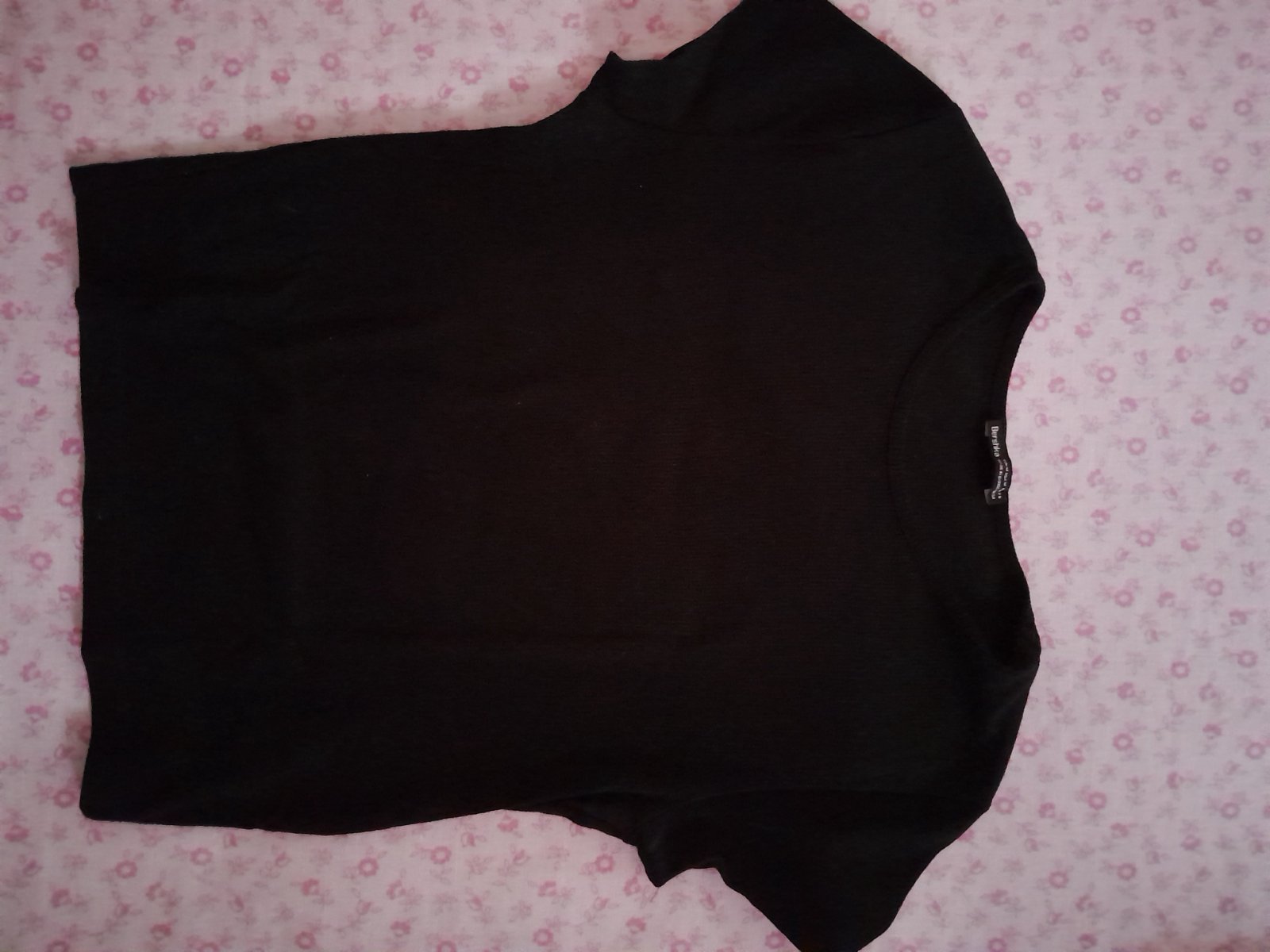 Top bershka noir