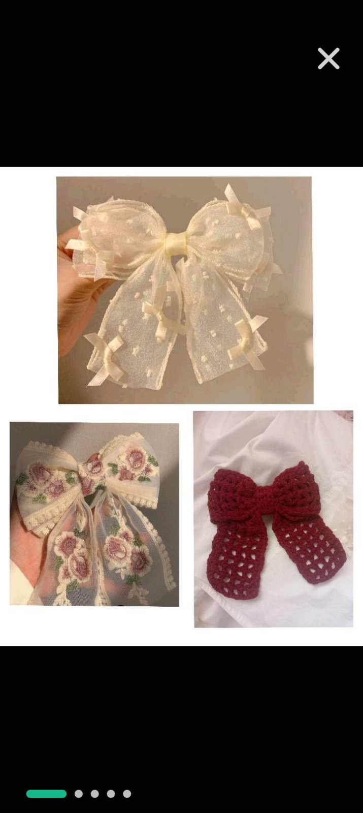 Des papillons pour cheveux