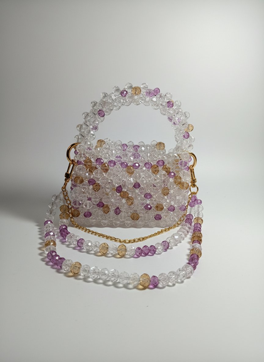 Mini Sac vrai crustal 