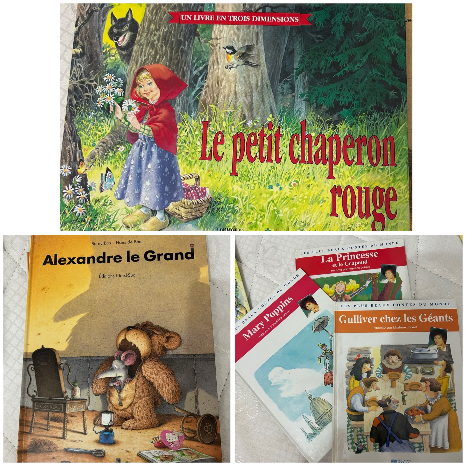 Lot de 5 livres pour enfants