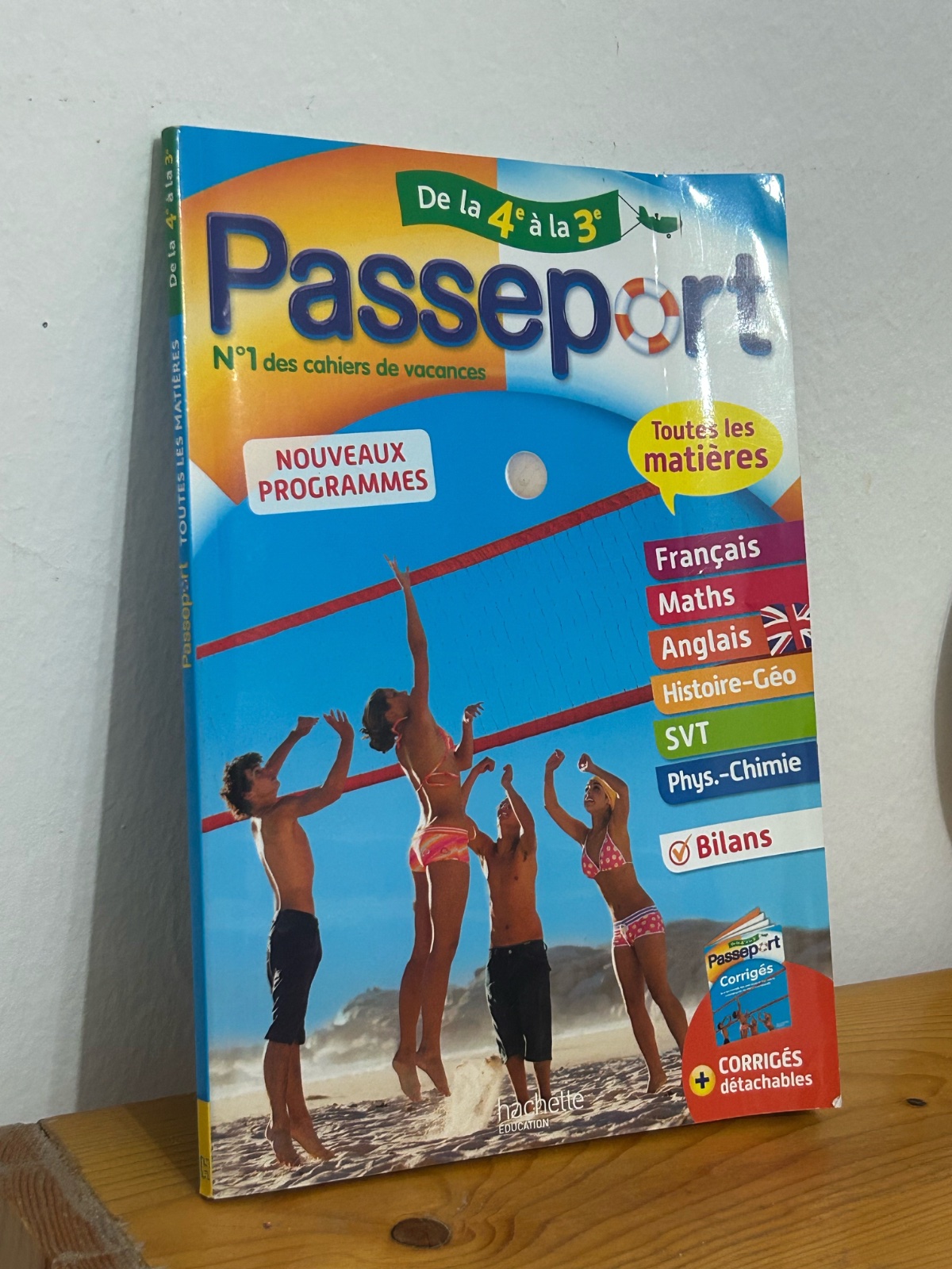 Cahier de vacances toutes les matieres