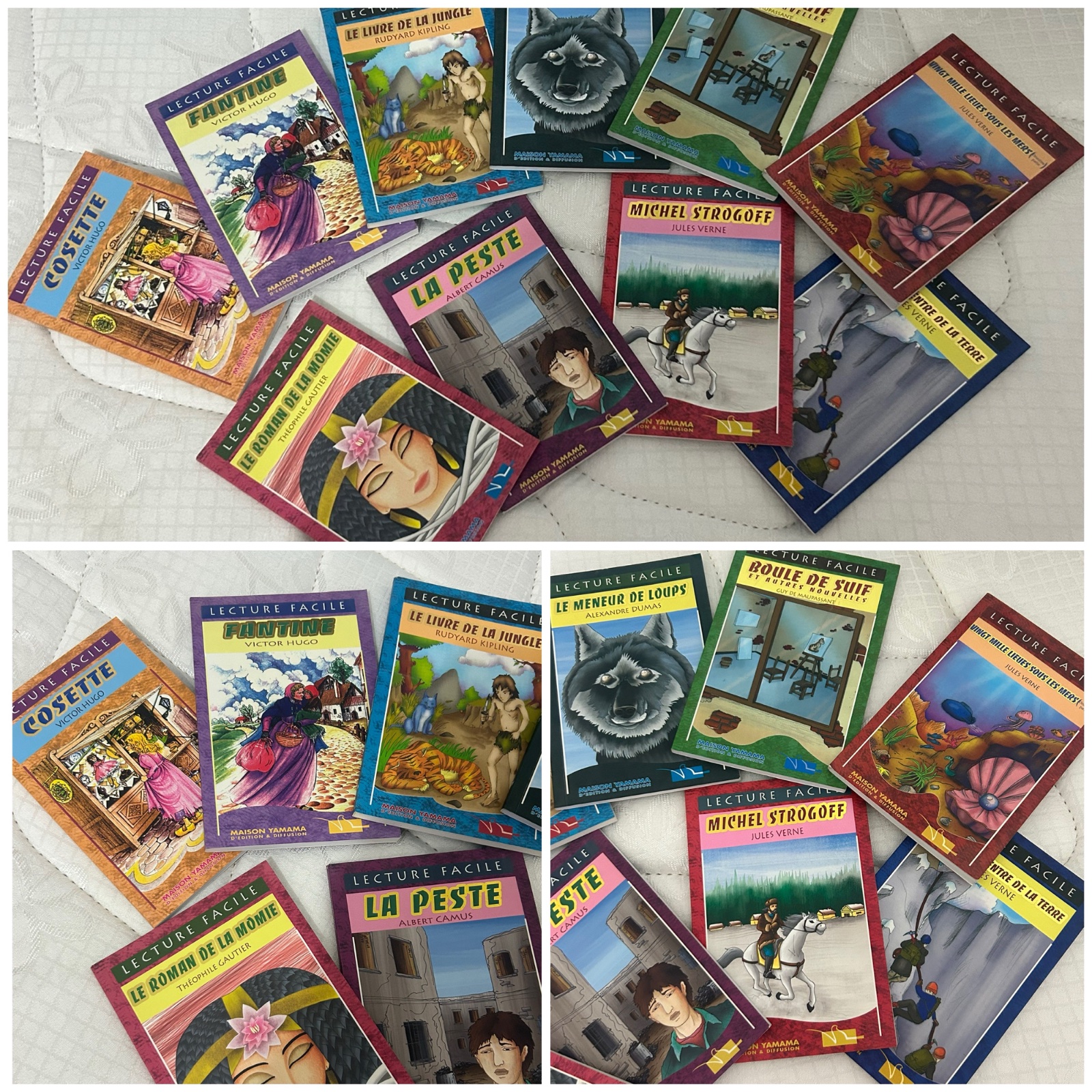 Lot de 10 livres
