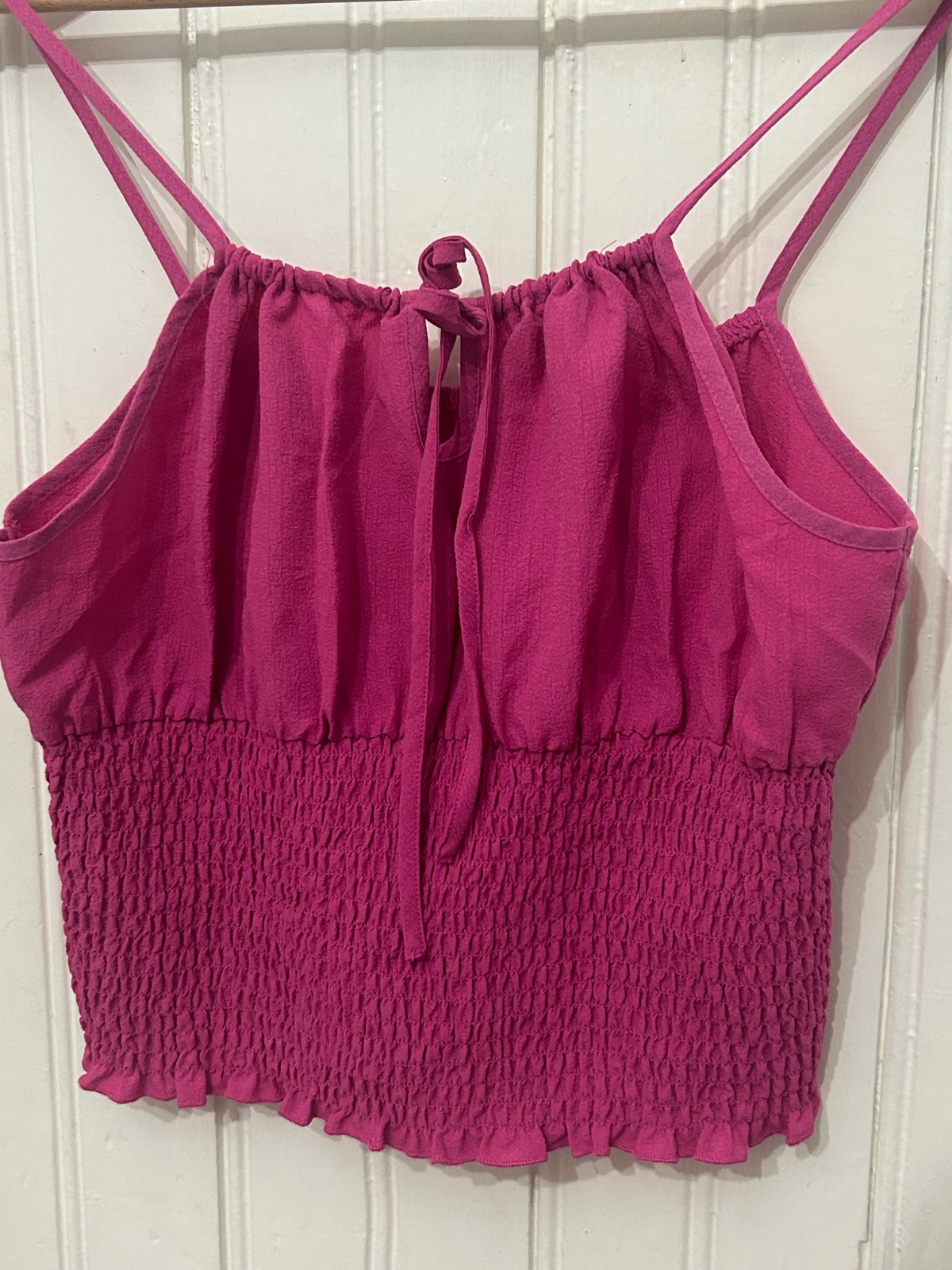 Top d'été rose