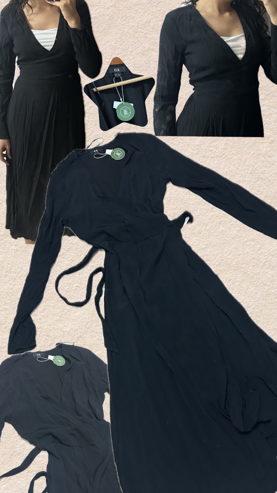 Robe longueur cheville classe 