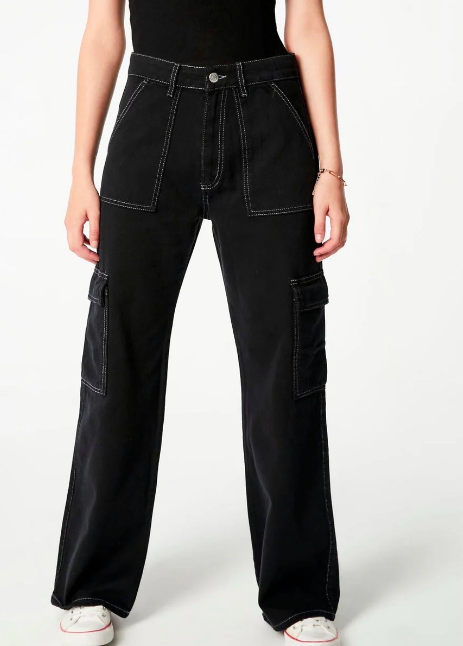 Pantalon cargo femme
