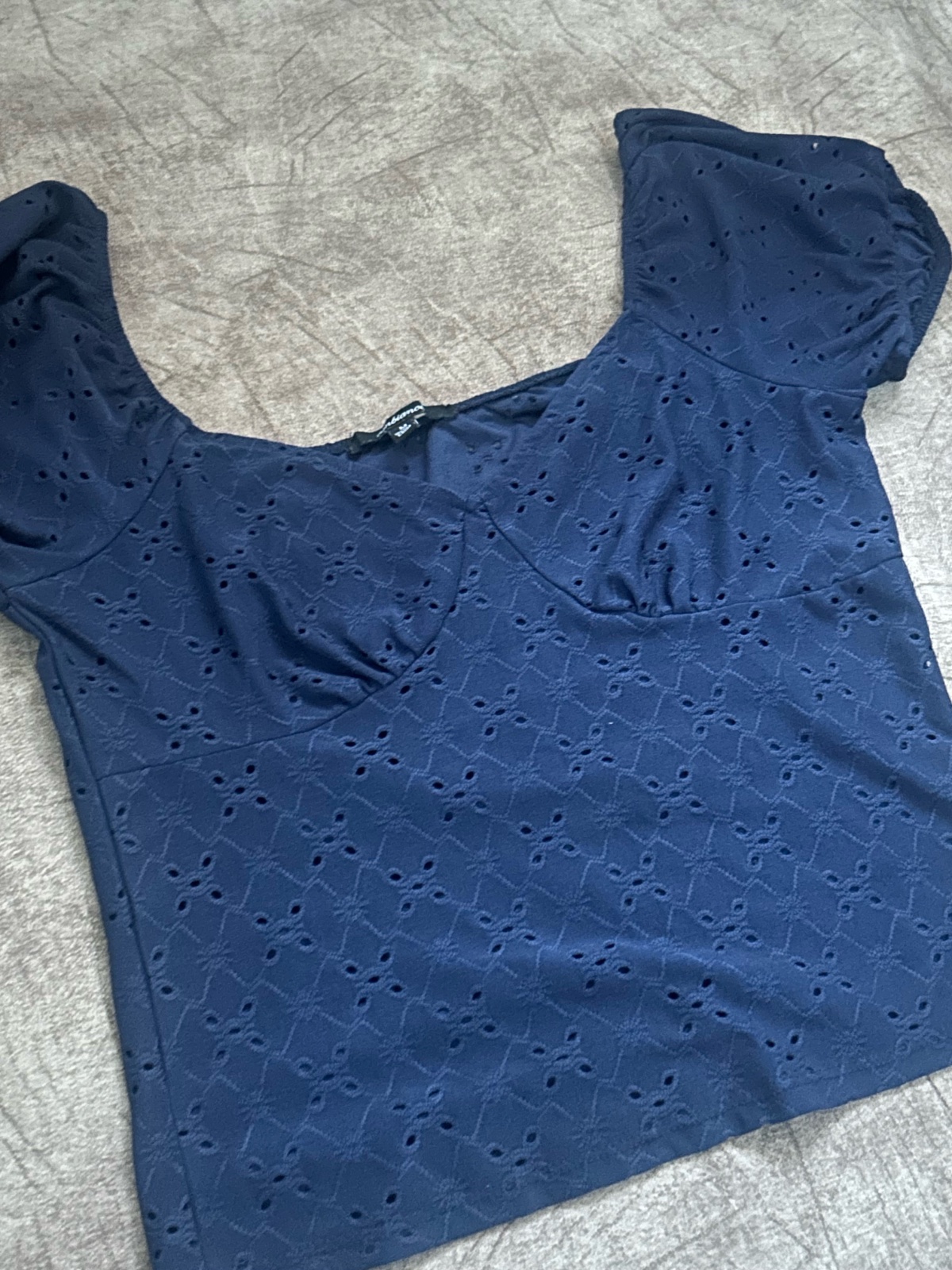 Top bleu marine