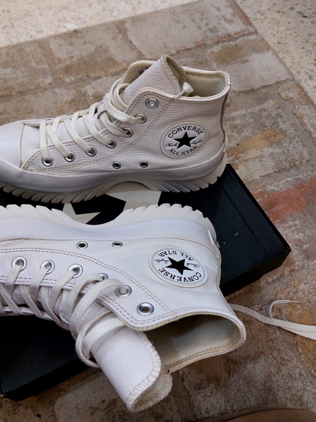 Converse cuir 