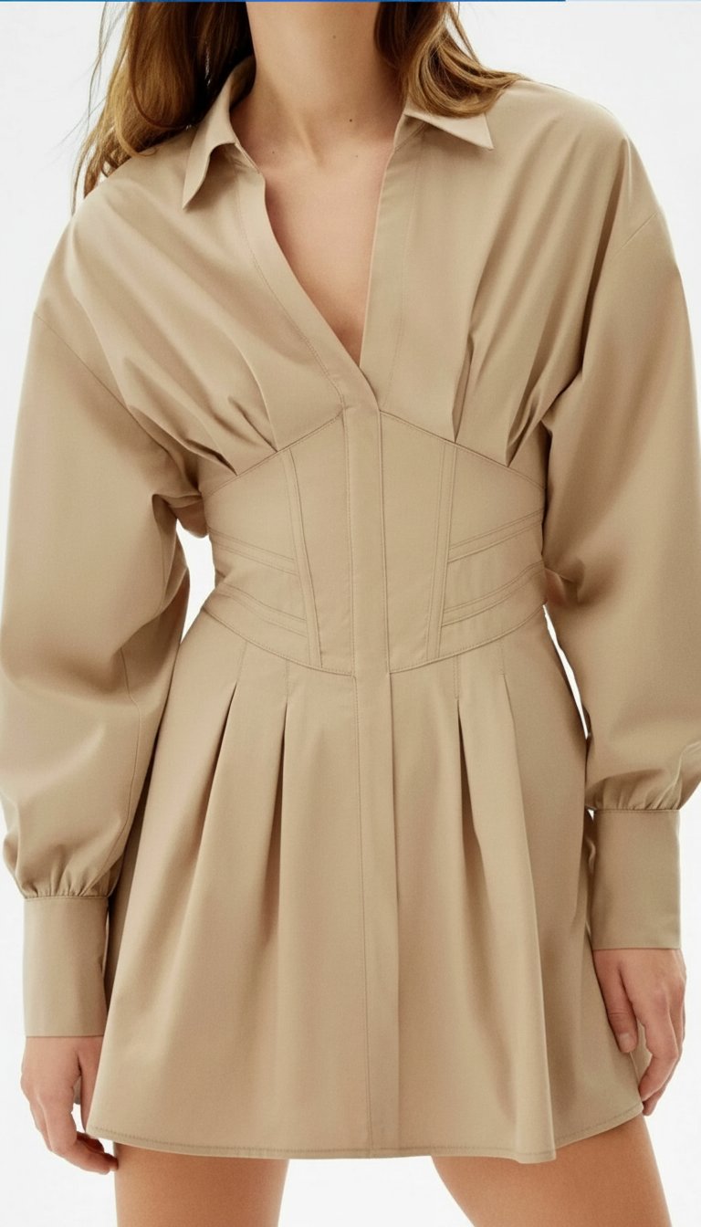 Robe chemise bershka taille s