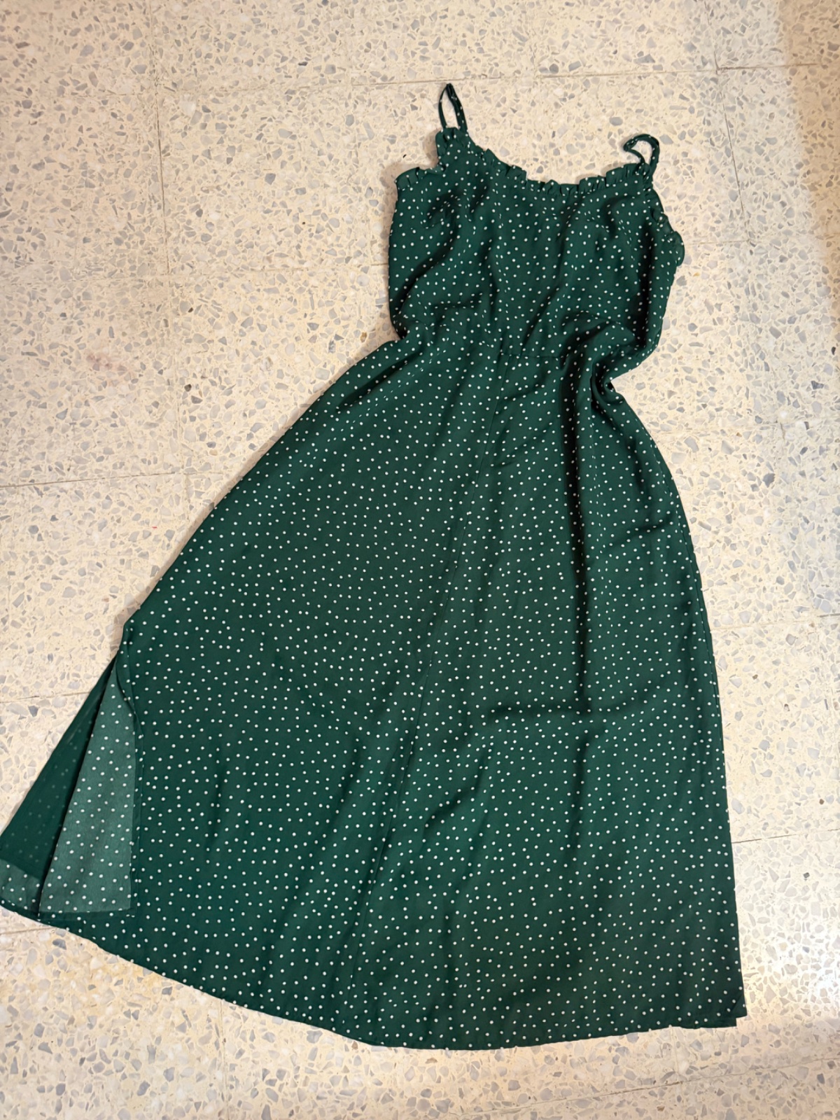 Robe vert 