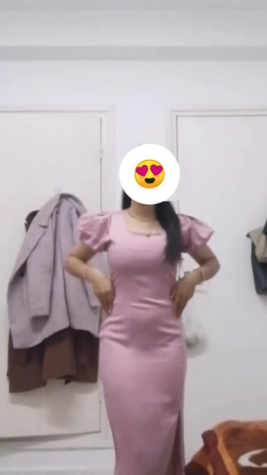 Robe rose bb 