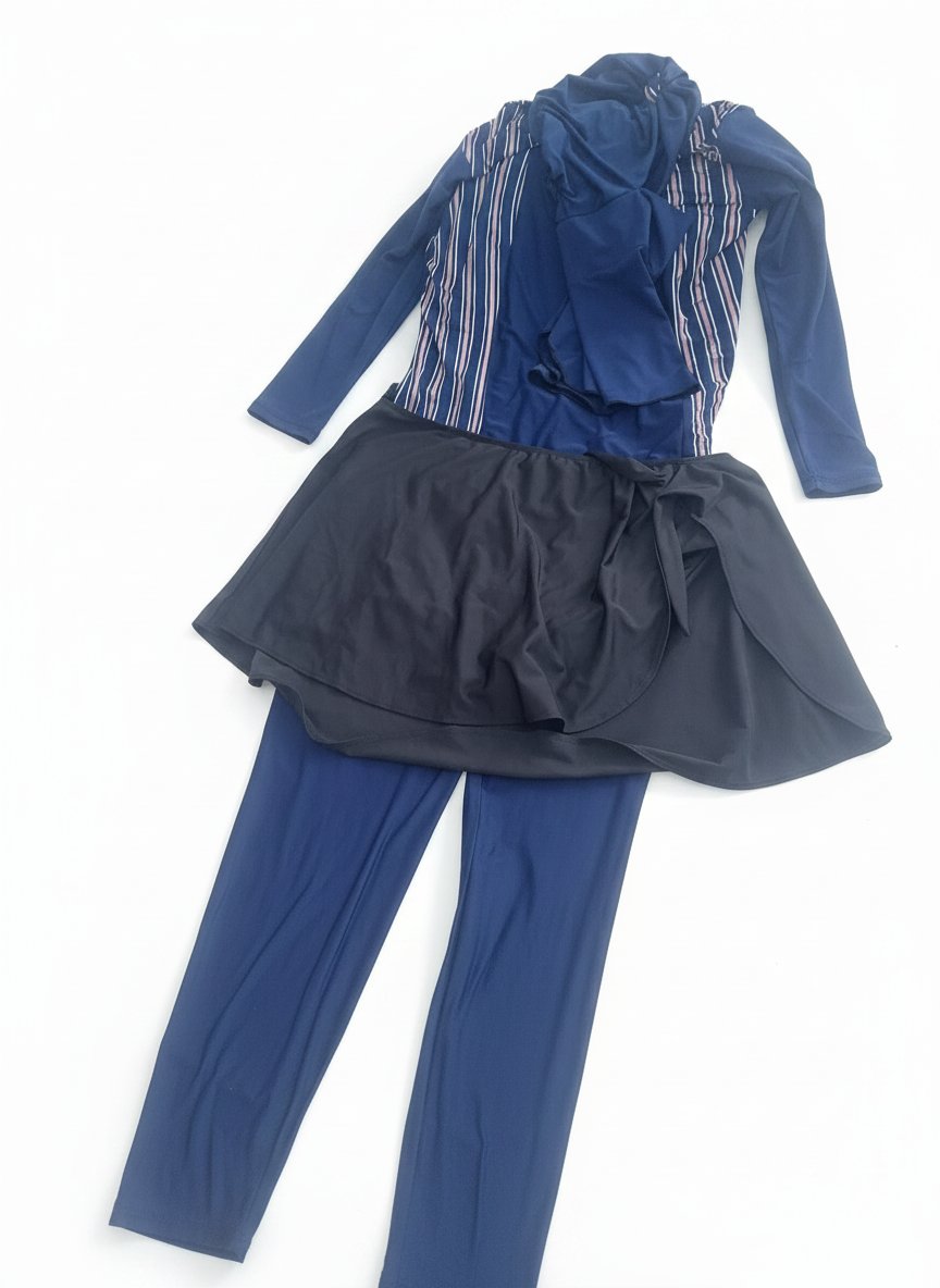 Burkini voilée 