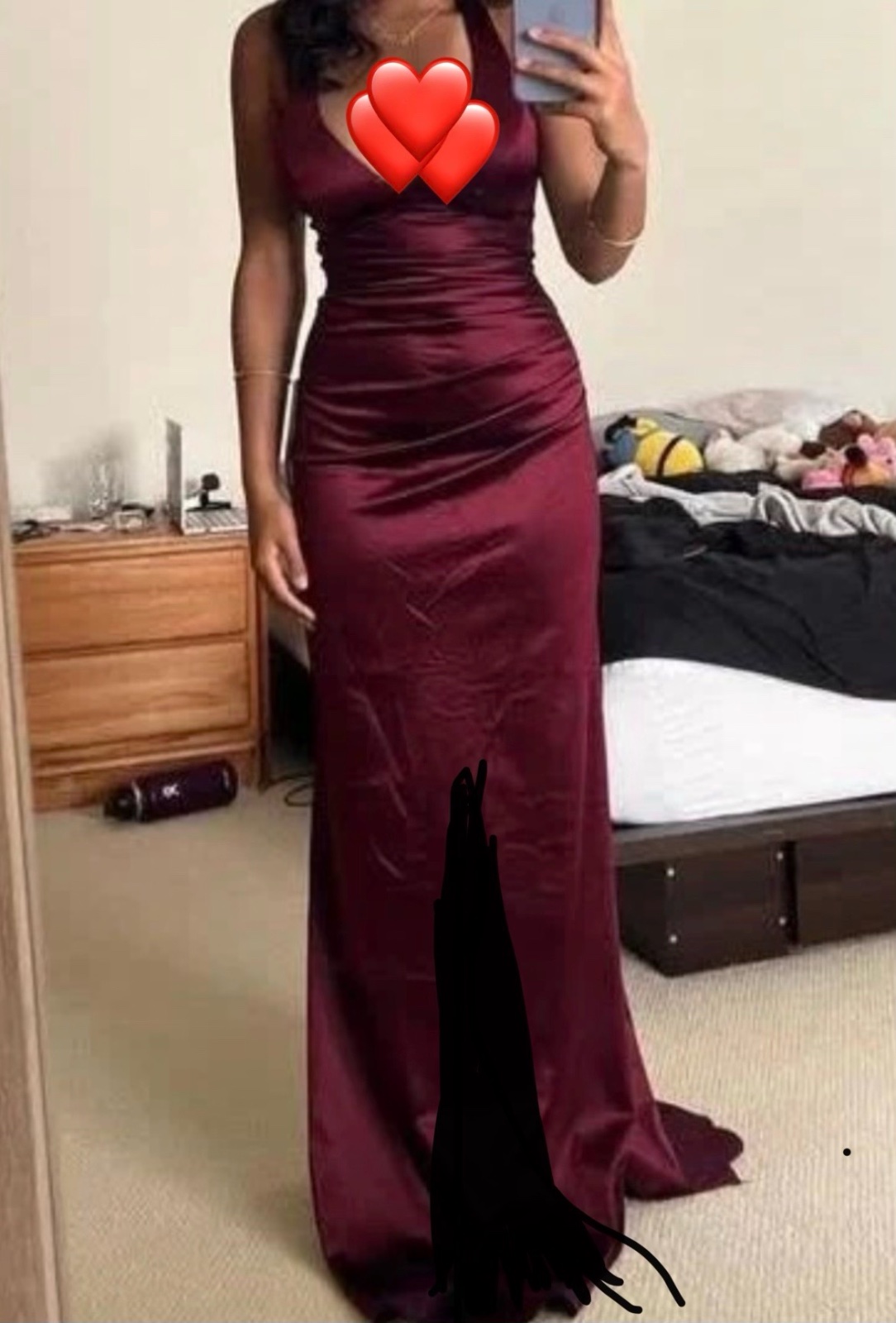 Robe burgandi