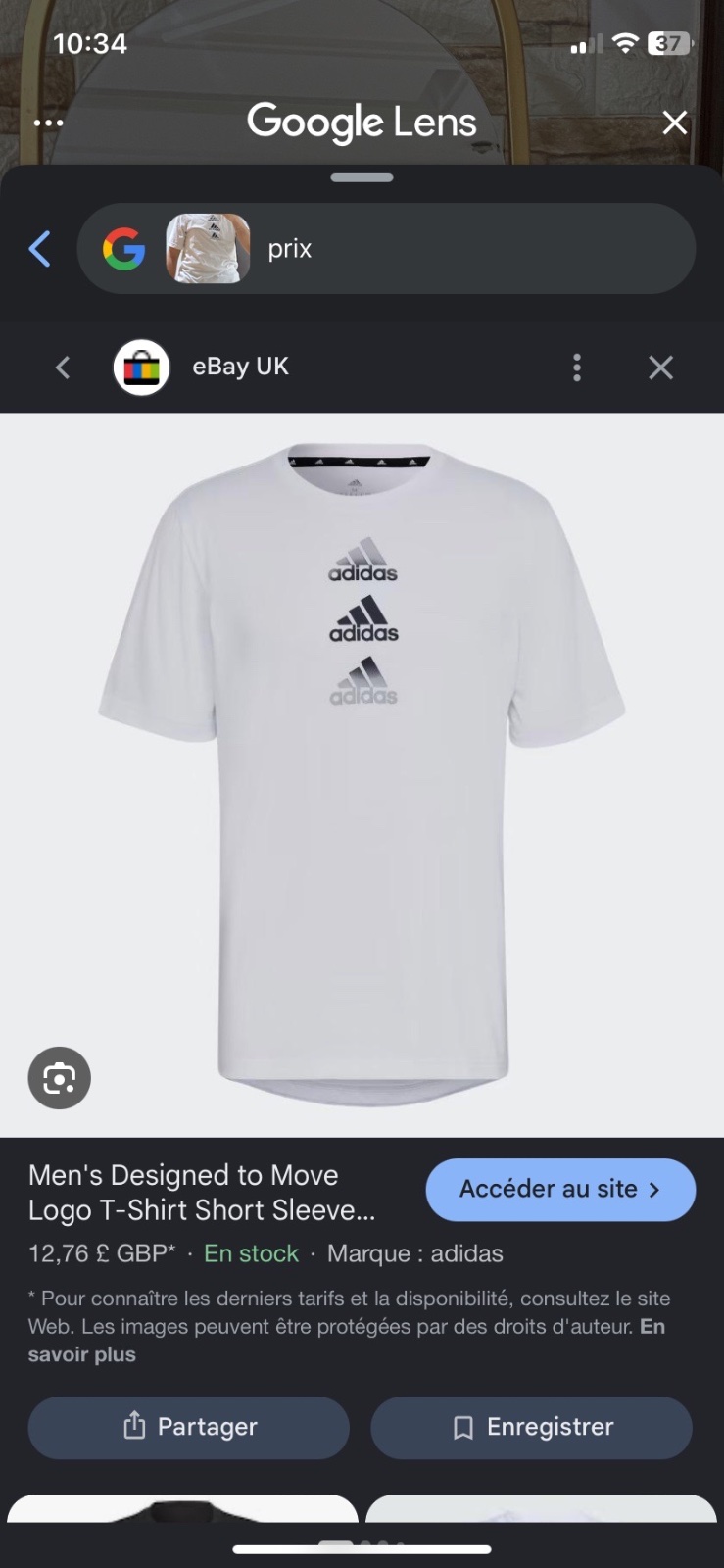 Maryoul adidas taille xl 