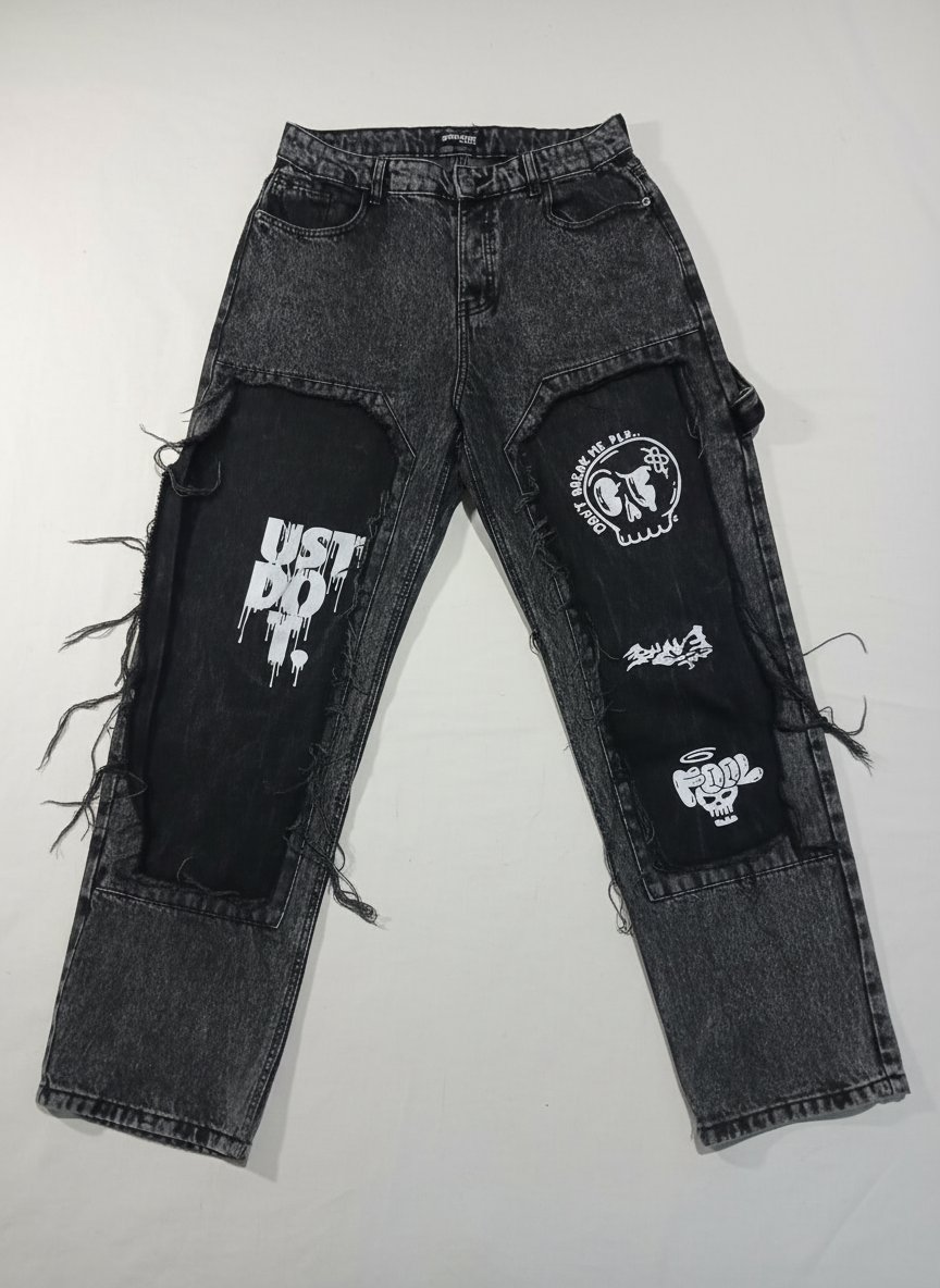 Black baggy jean 