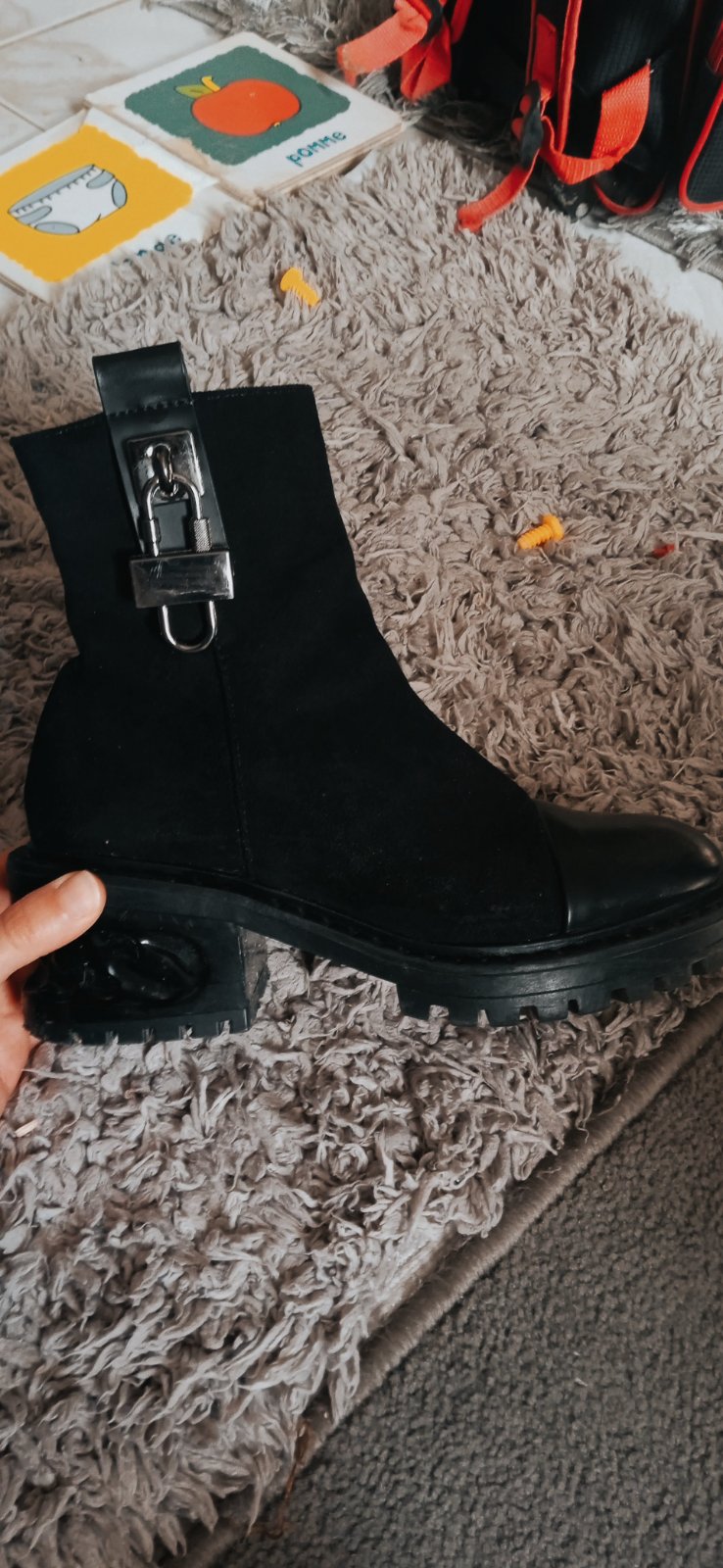 Bottines noir stylé