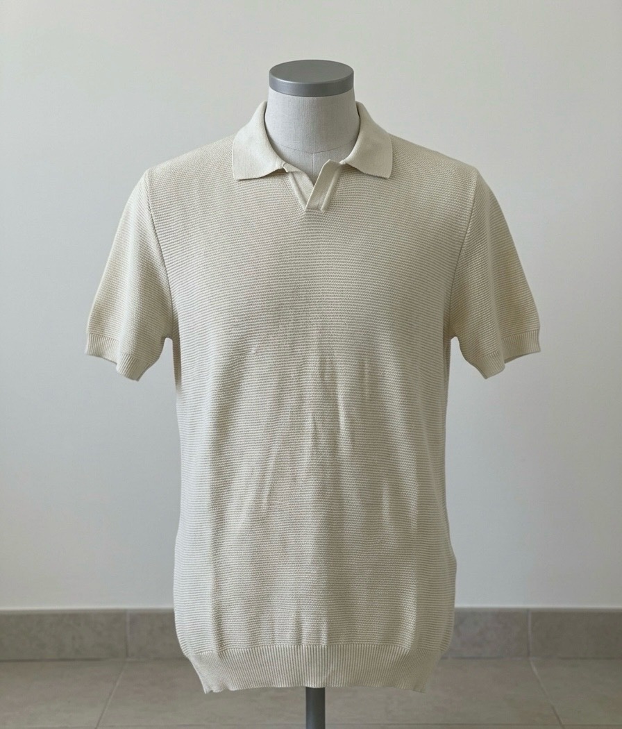 T-shirt col polo Heni collection