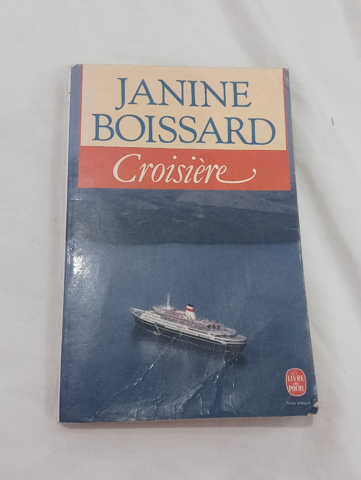 Livre : Croisière – Janine Boissard