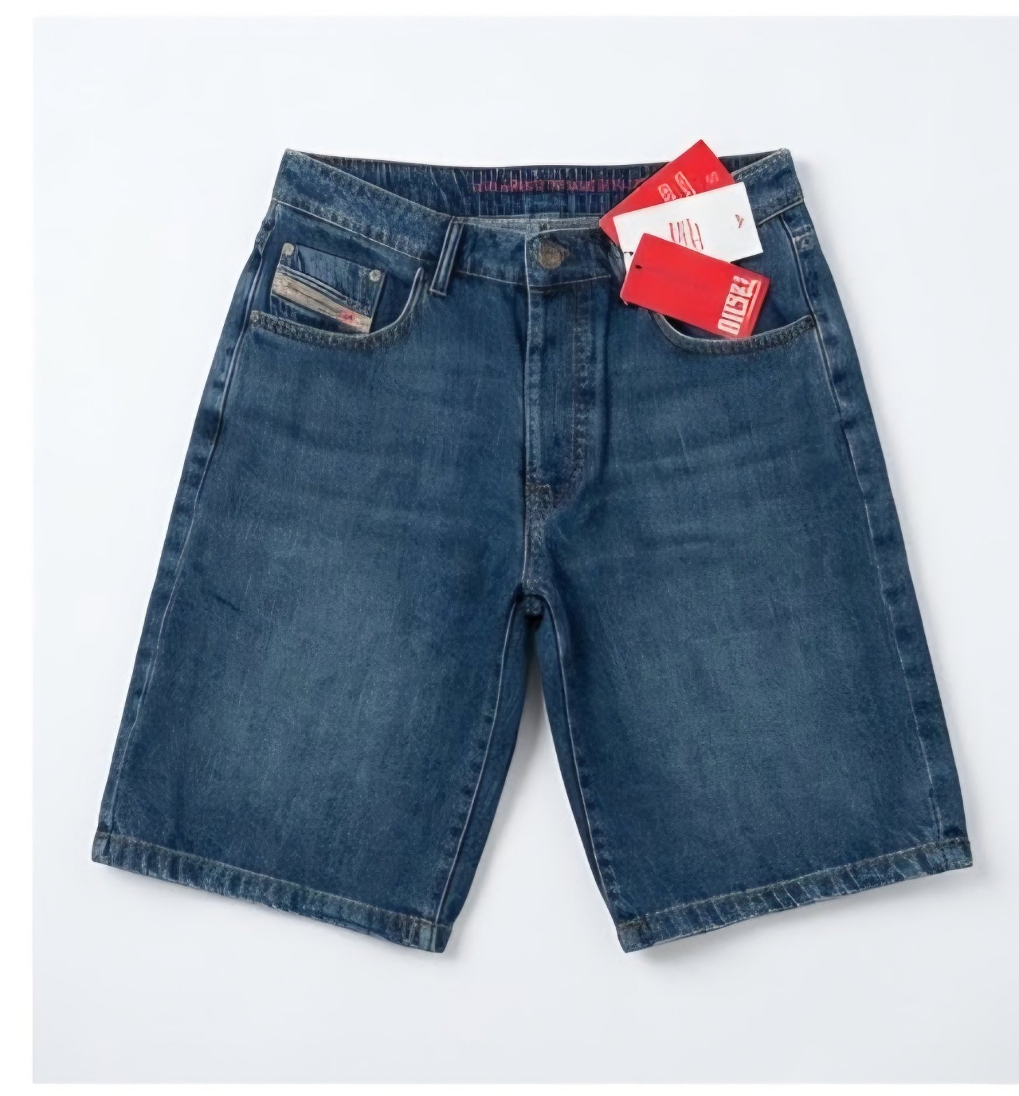 Bermuda en Jean / Short Denim Diesel Industry – Neuf avec étiquette