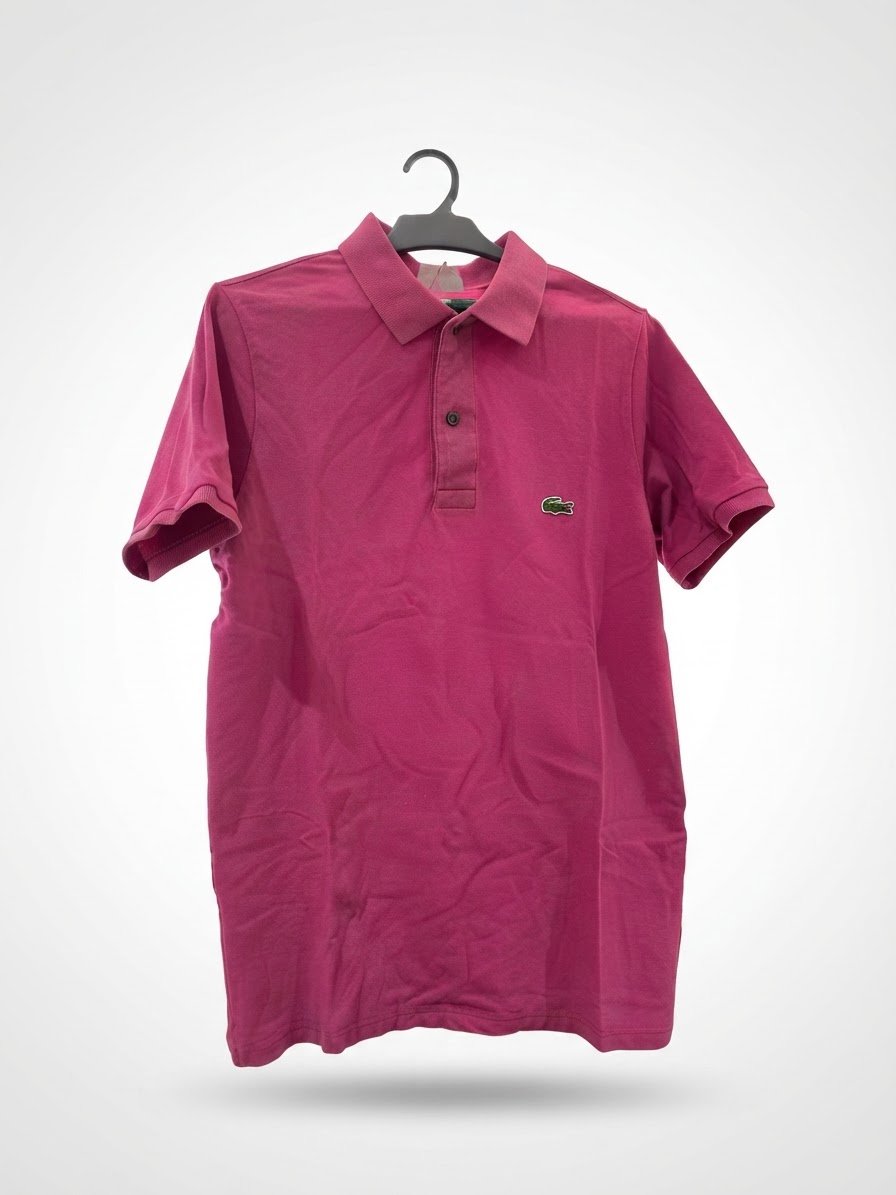 Polo Homme Lacoste Rose Fuchsia – Coupe Classique