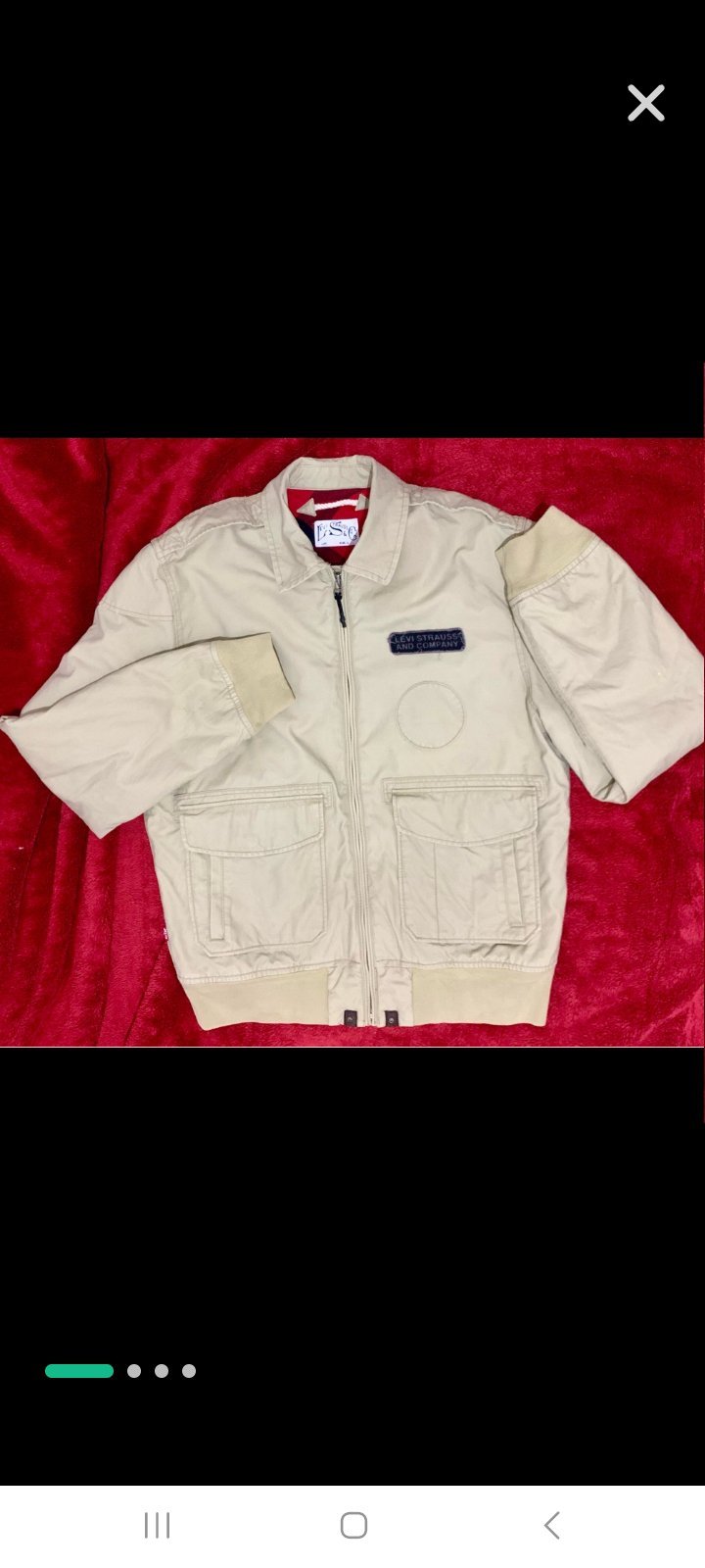 Veste jean levi's authentique ..prix promo
