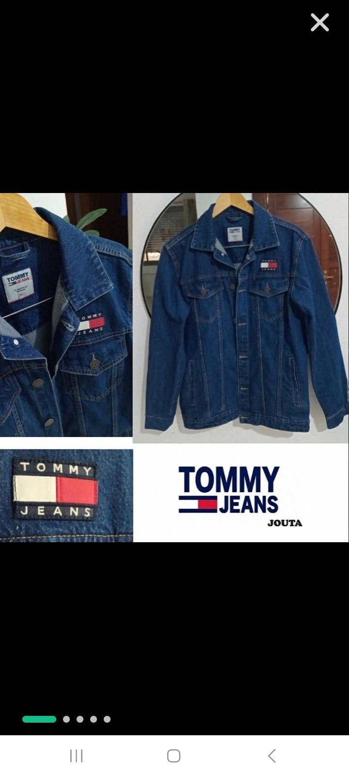 Veste jean tommy