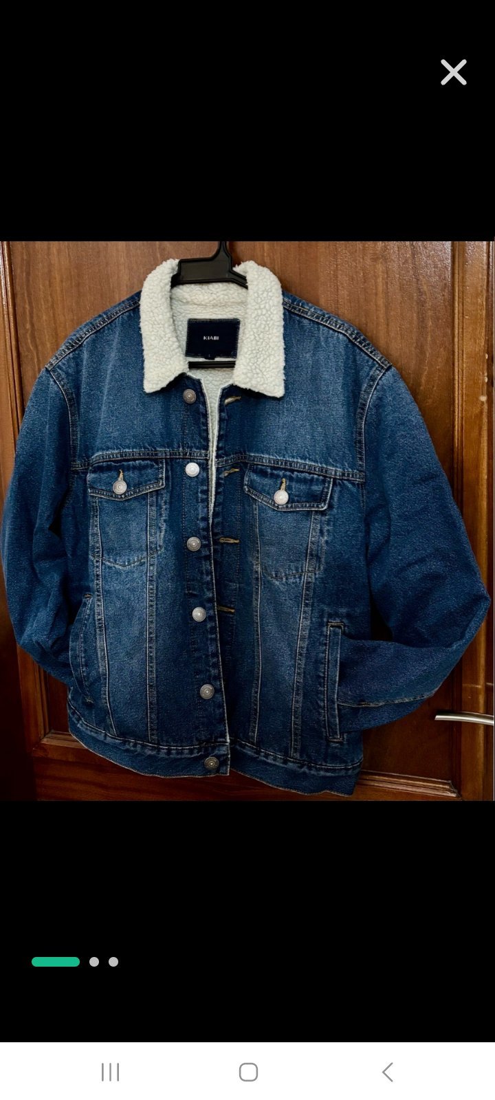 Veste denim  dafdoufa kiabi