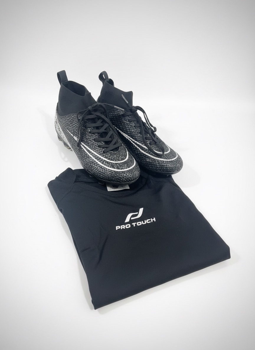 Fußball Schuhe + Sport T-Shirt geschenkt 