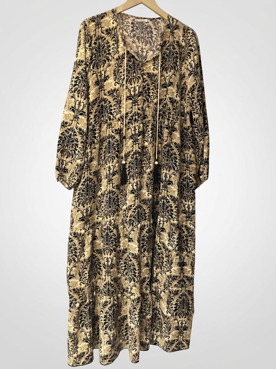 Kleid lang in XXL