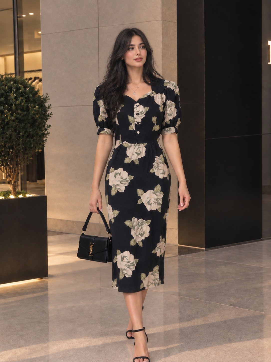 Robe fleurie 