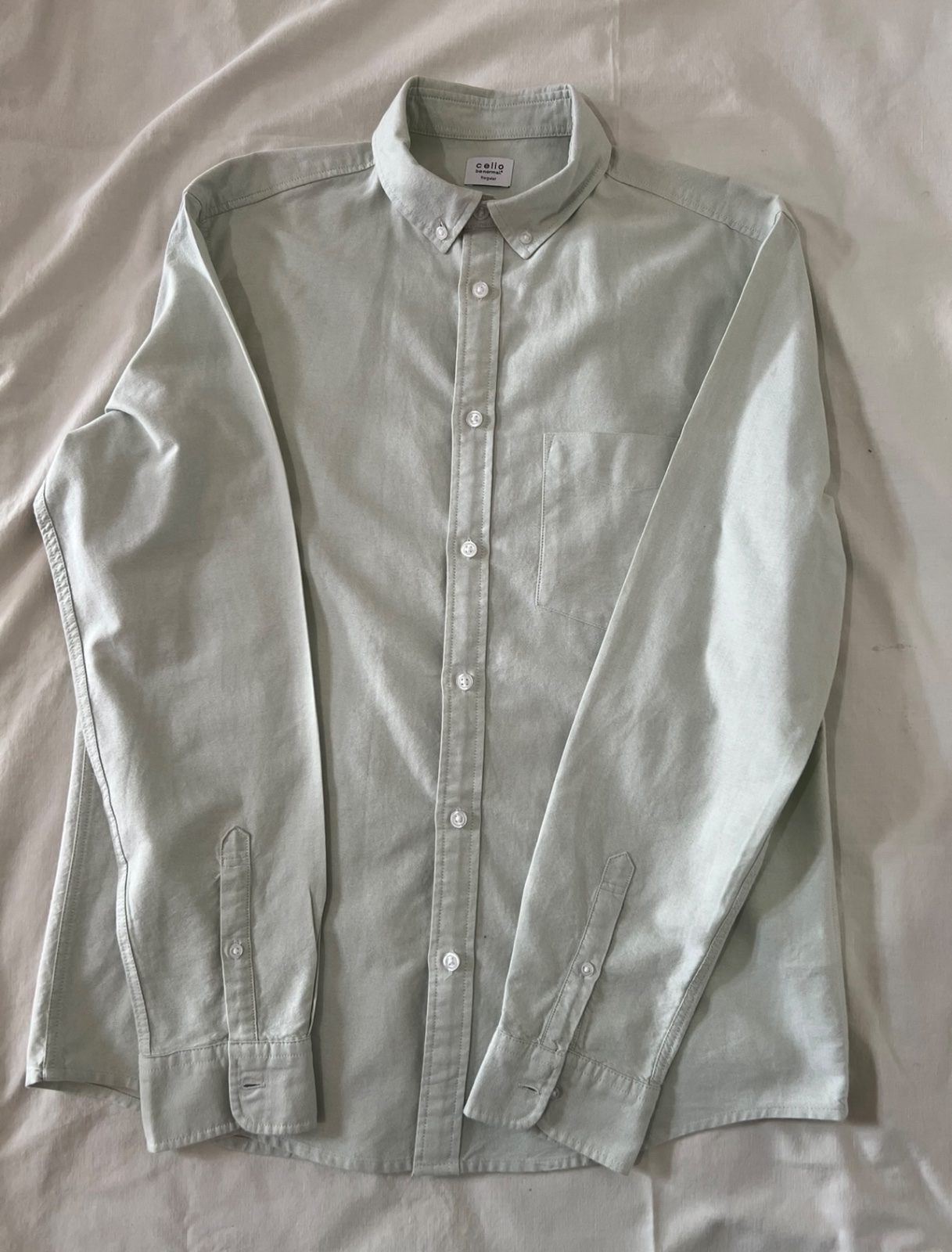 Chemise Vert CELIO Taille M 