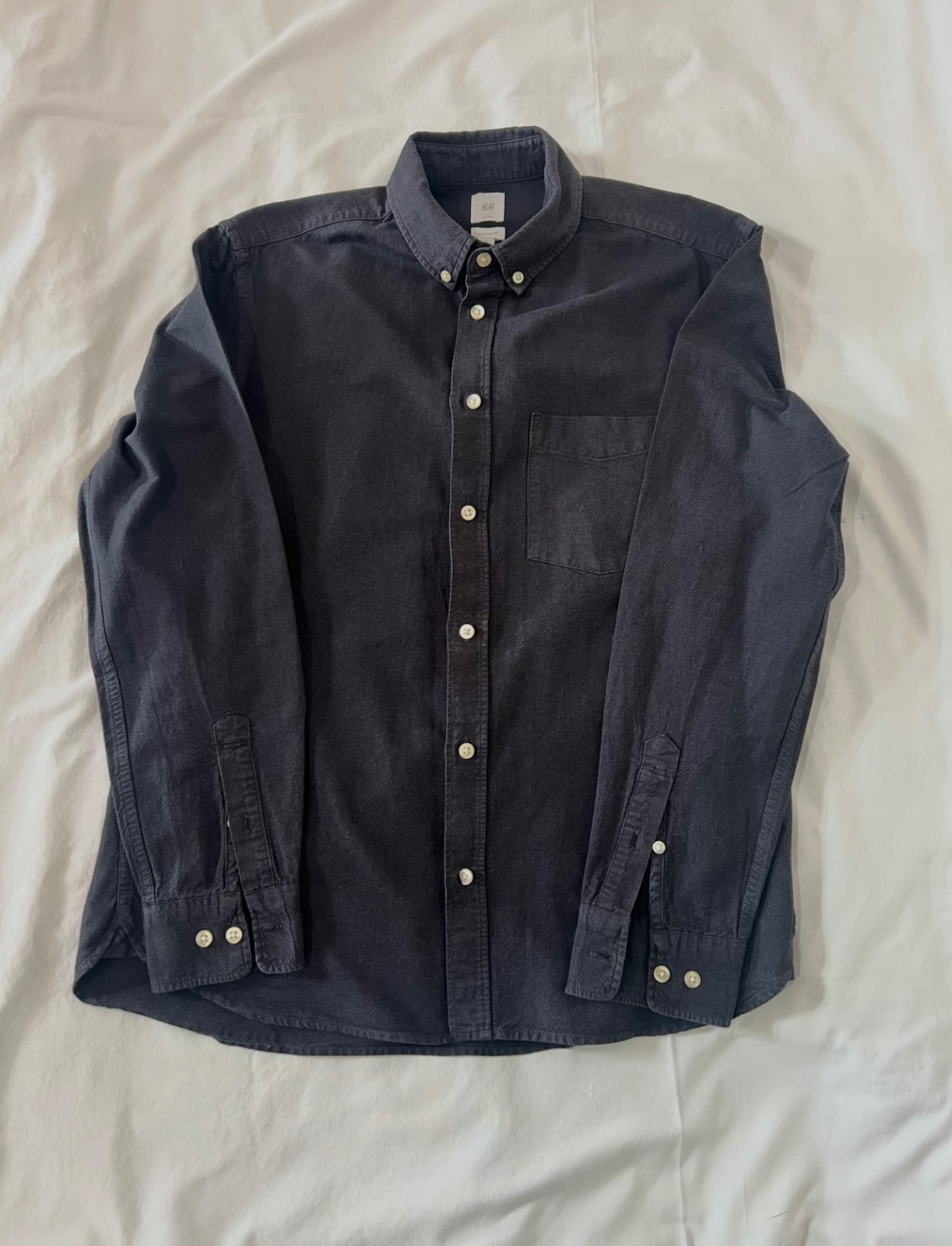 Chemise H&M Bleu Marine Taille M 