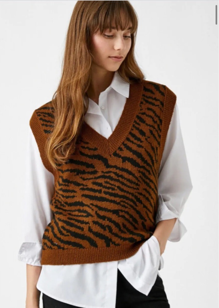 debardeur marron