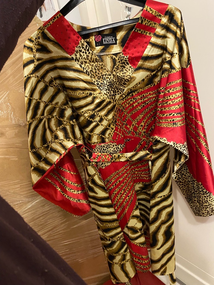 Chemise satin 