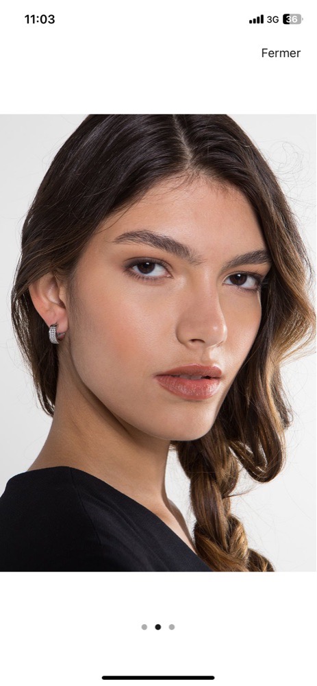 Boucles d'oreilles FOSSIL