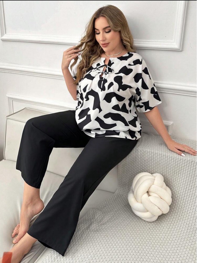 Pyjama Noir et Blanc 
