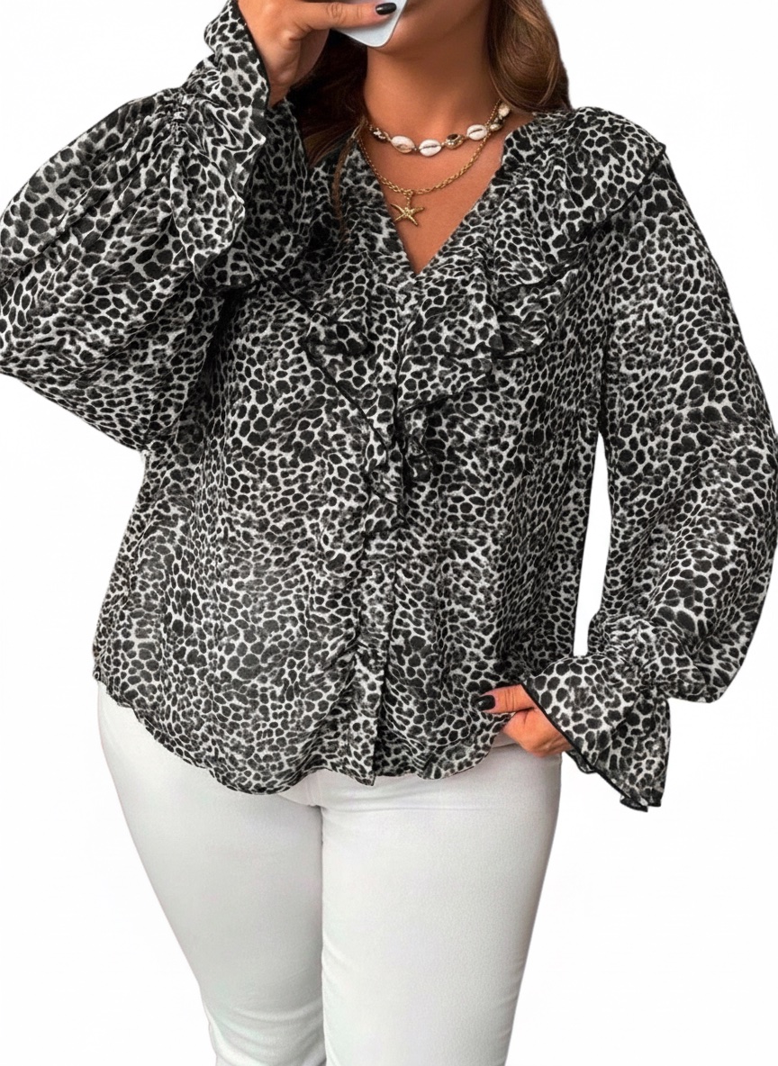 Chemise leopard 
