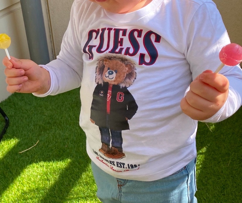 Pull guess pour enfant 