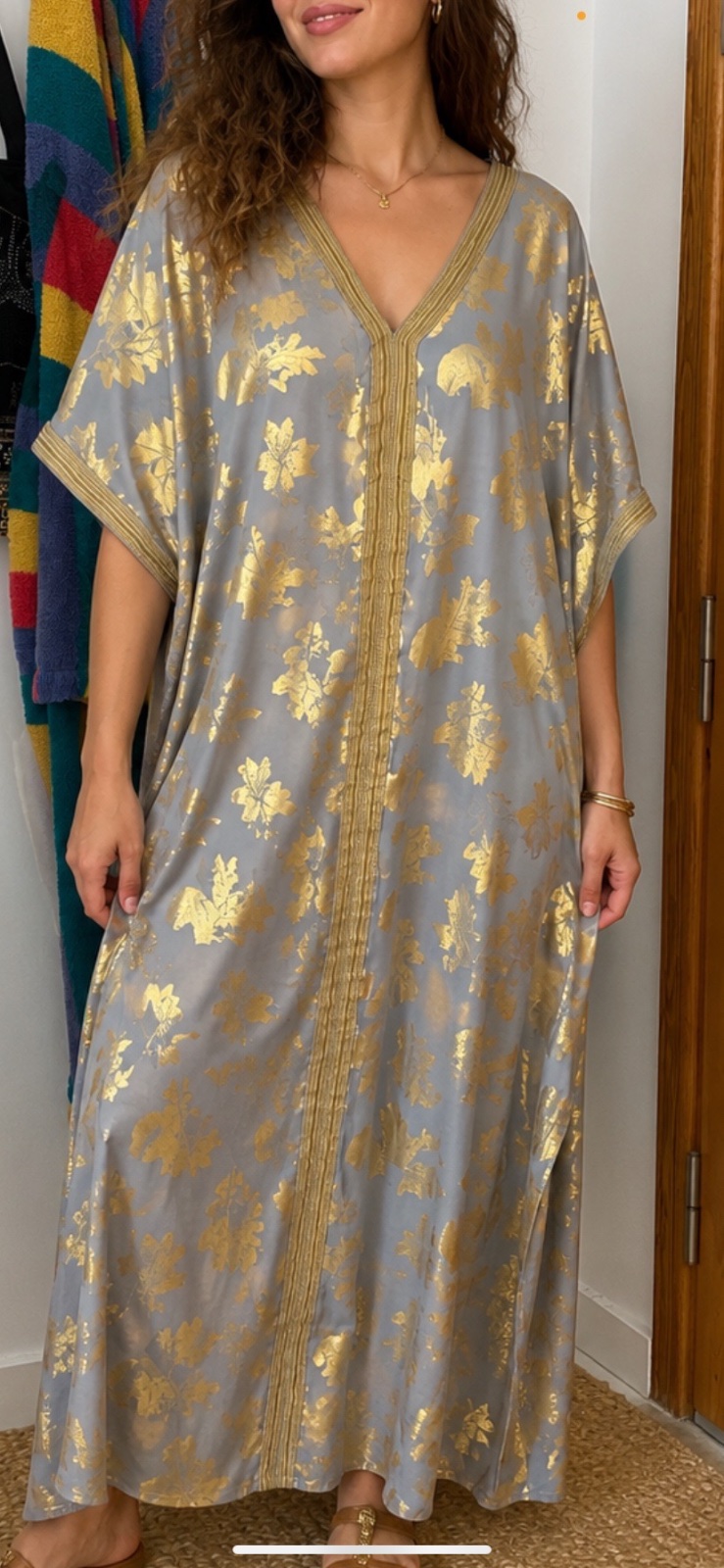 Caftan style robe 
