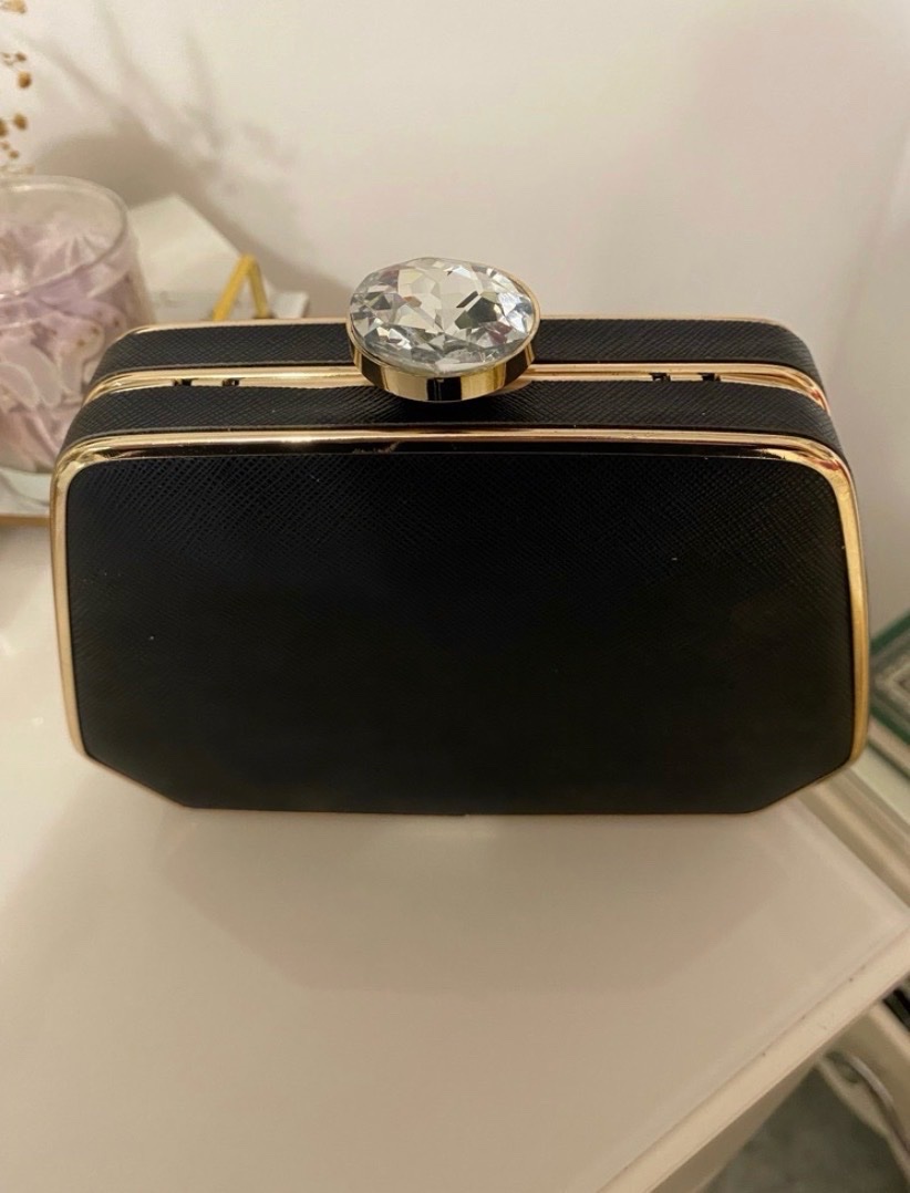 Pochette soiree en noir 