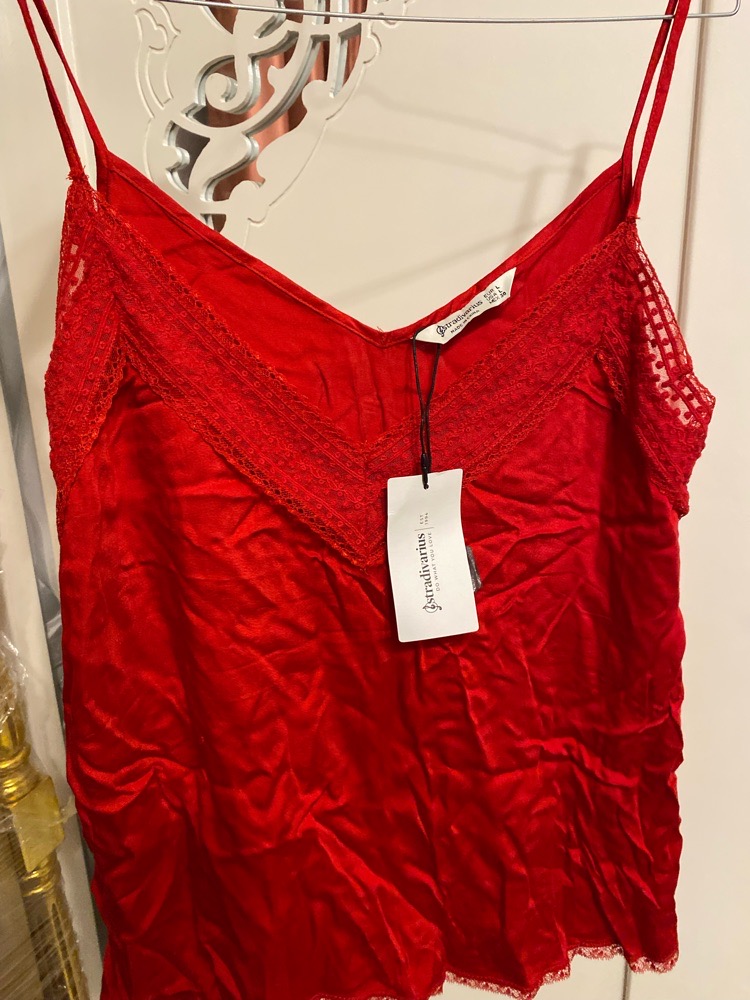 Top rouge 