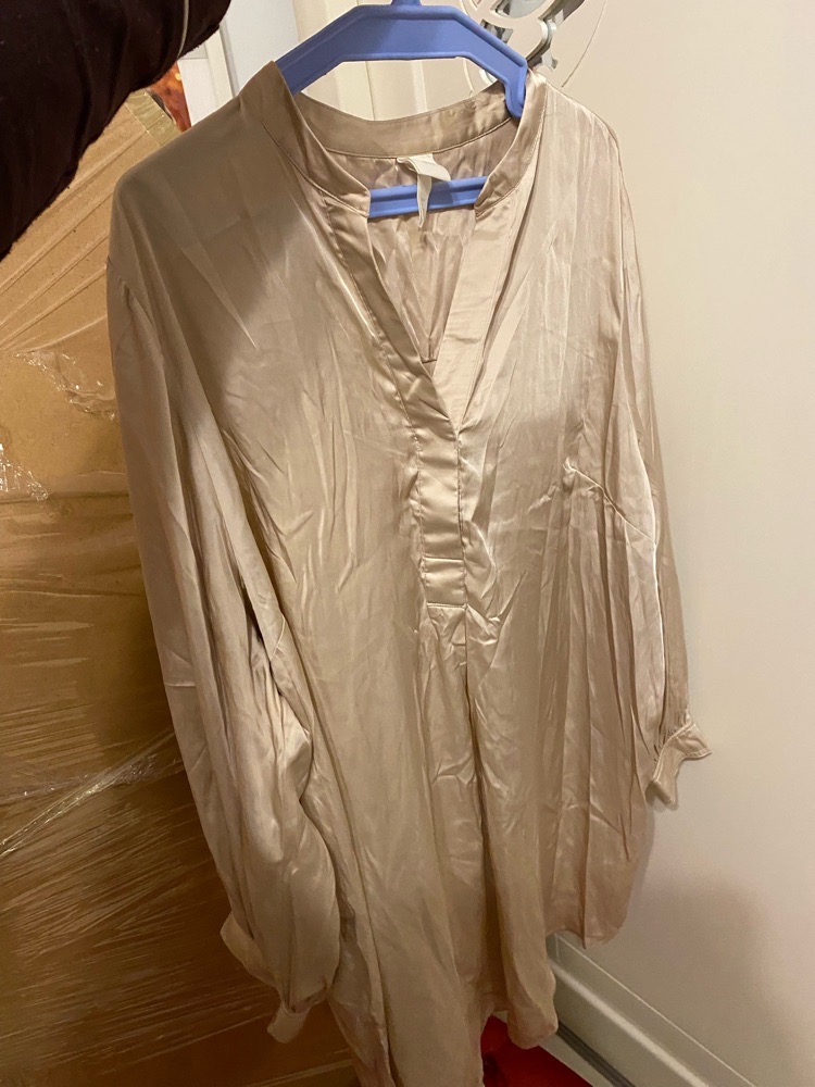 Chemise satin H&M