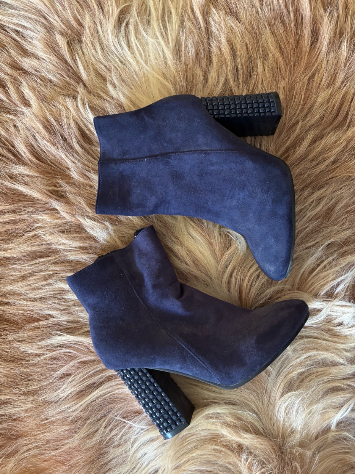 Bottines bleu marine ✨