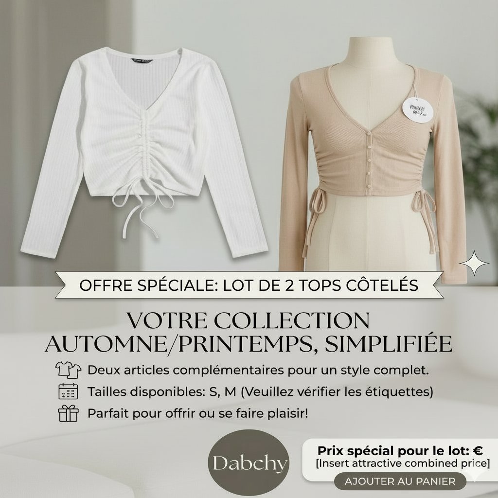 Lots de deux tops ✨💖
