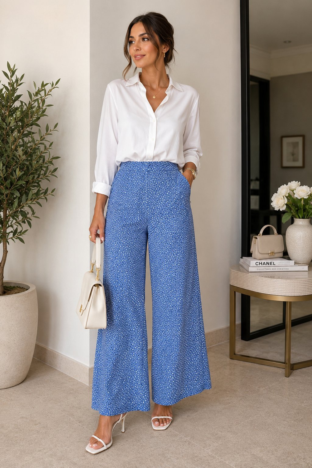 Tres leger et souple pantalon