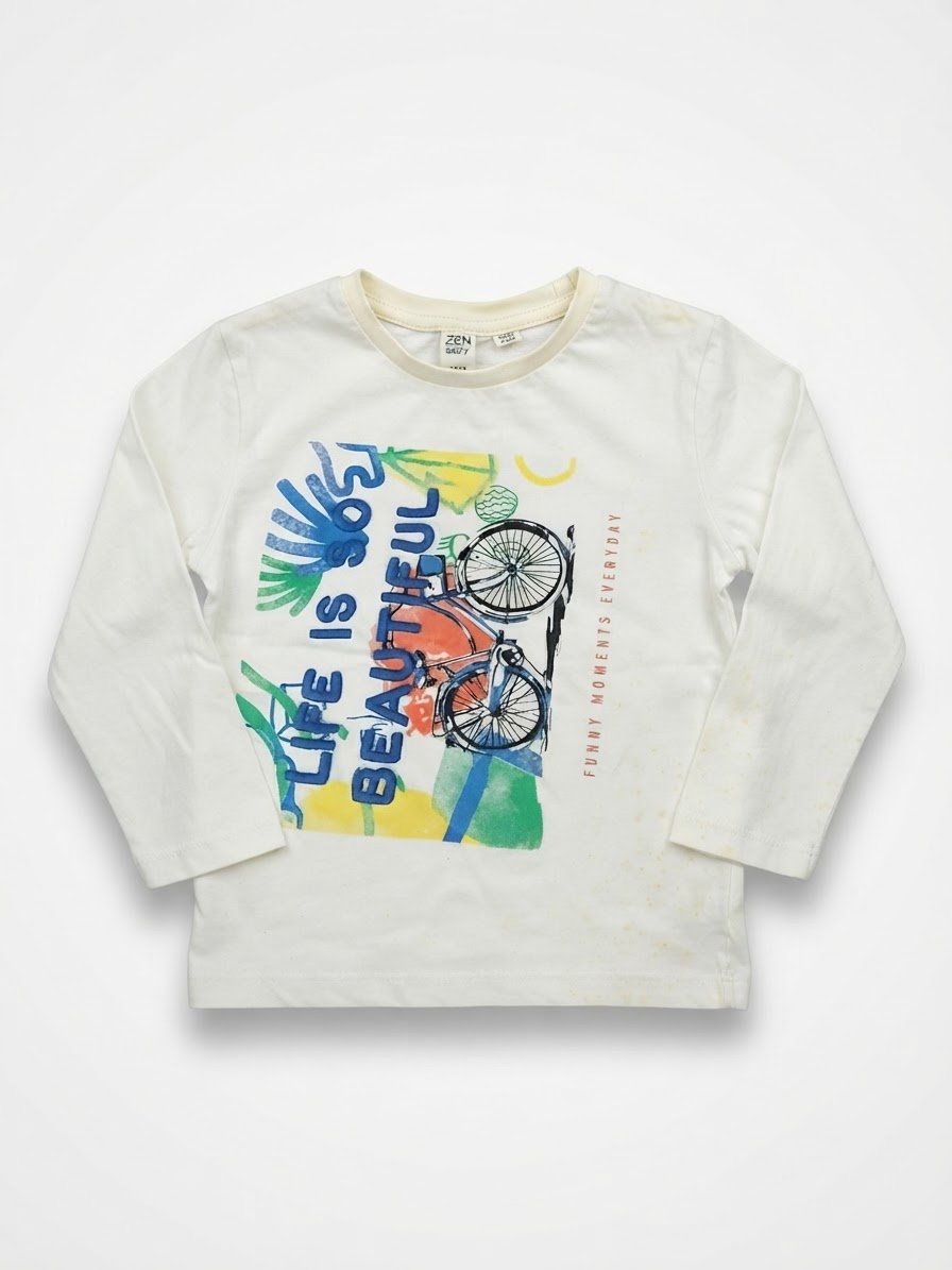 Pull coton 1/2 saison