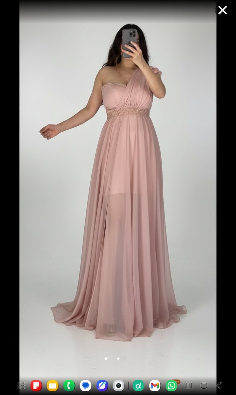 Robe soiré pink palleité