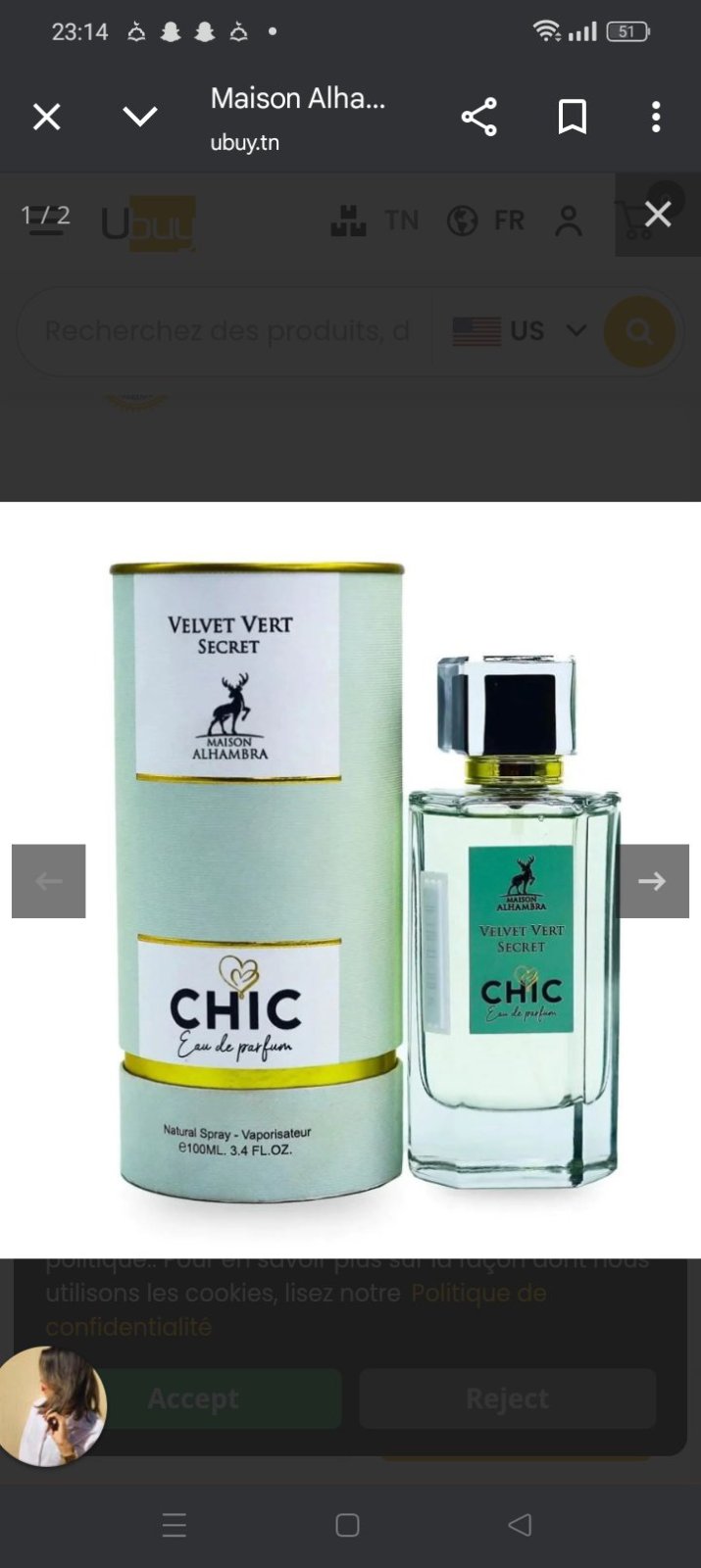 Eau de Parfum chic