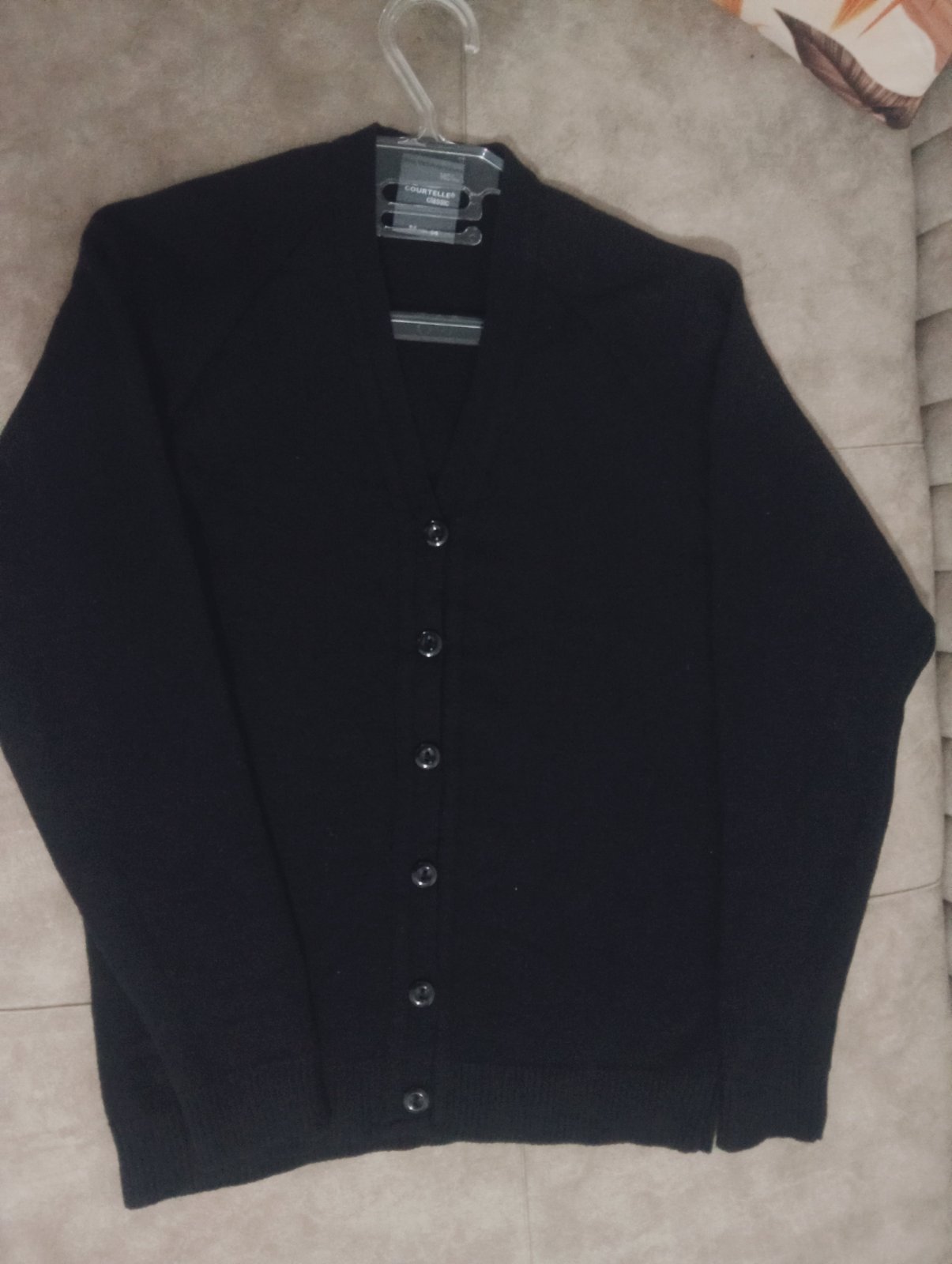 Cardigan noir