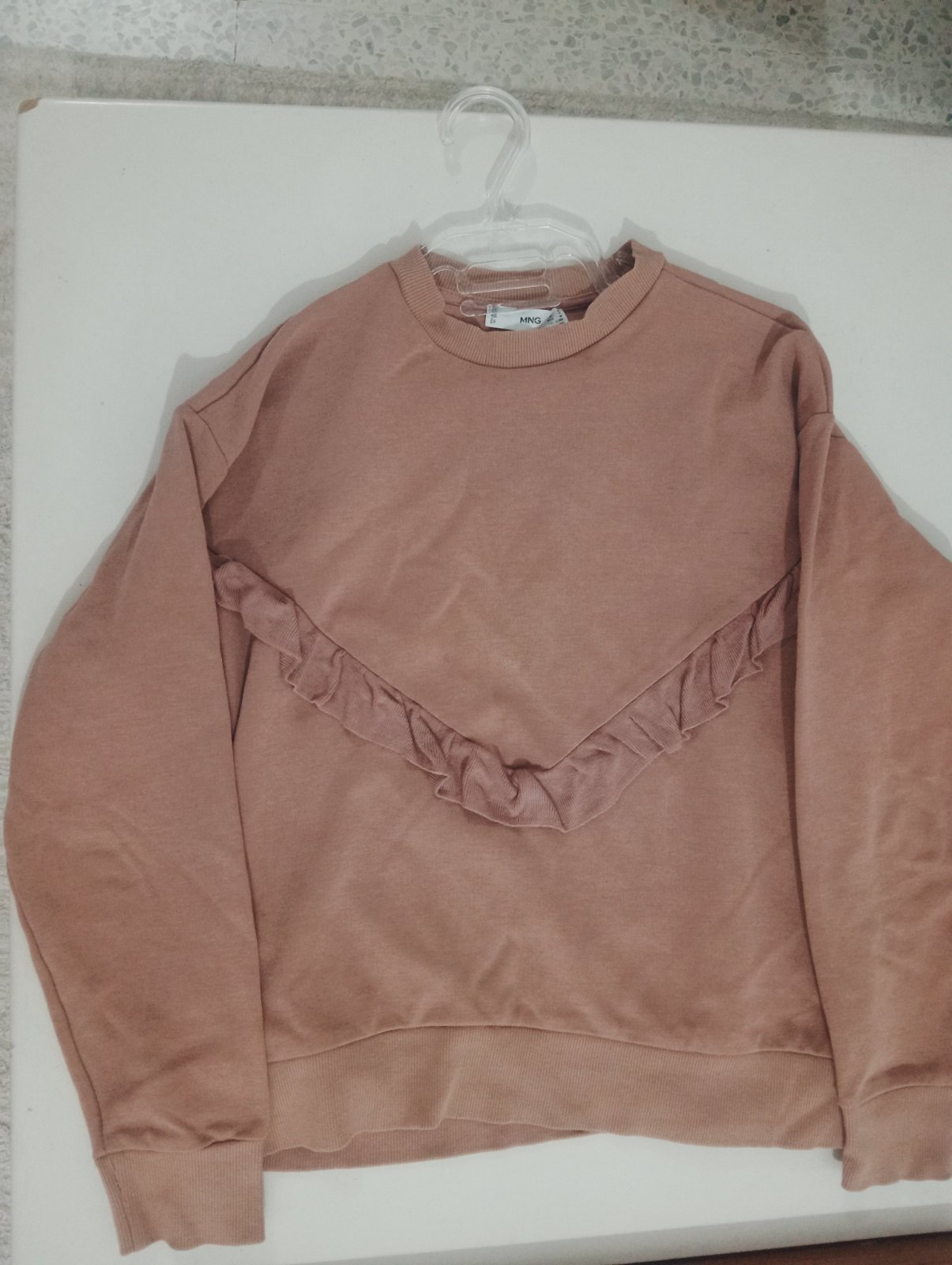 Pull rose poudré