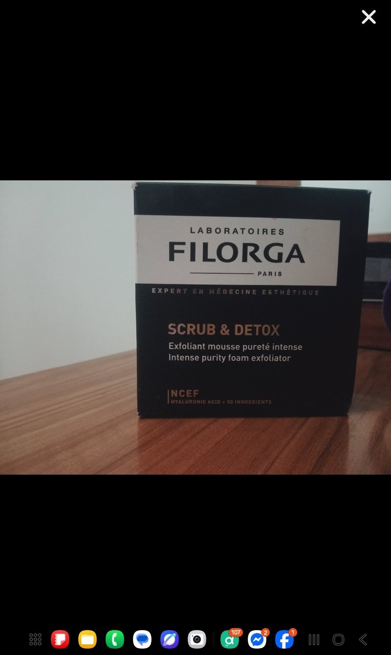 Mousse netoyante filorga
